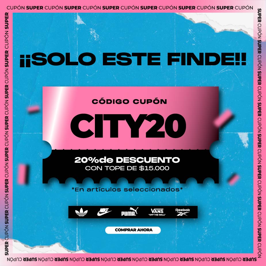 bannerCupon city veinte 