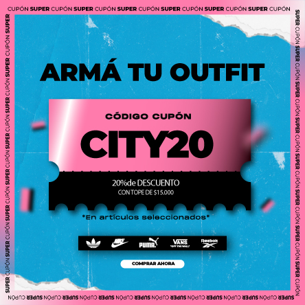 bannerCupon city veinte 