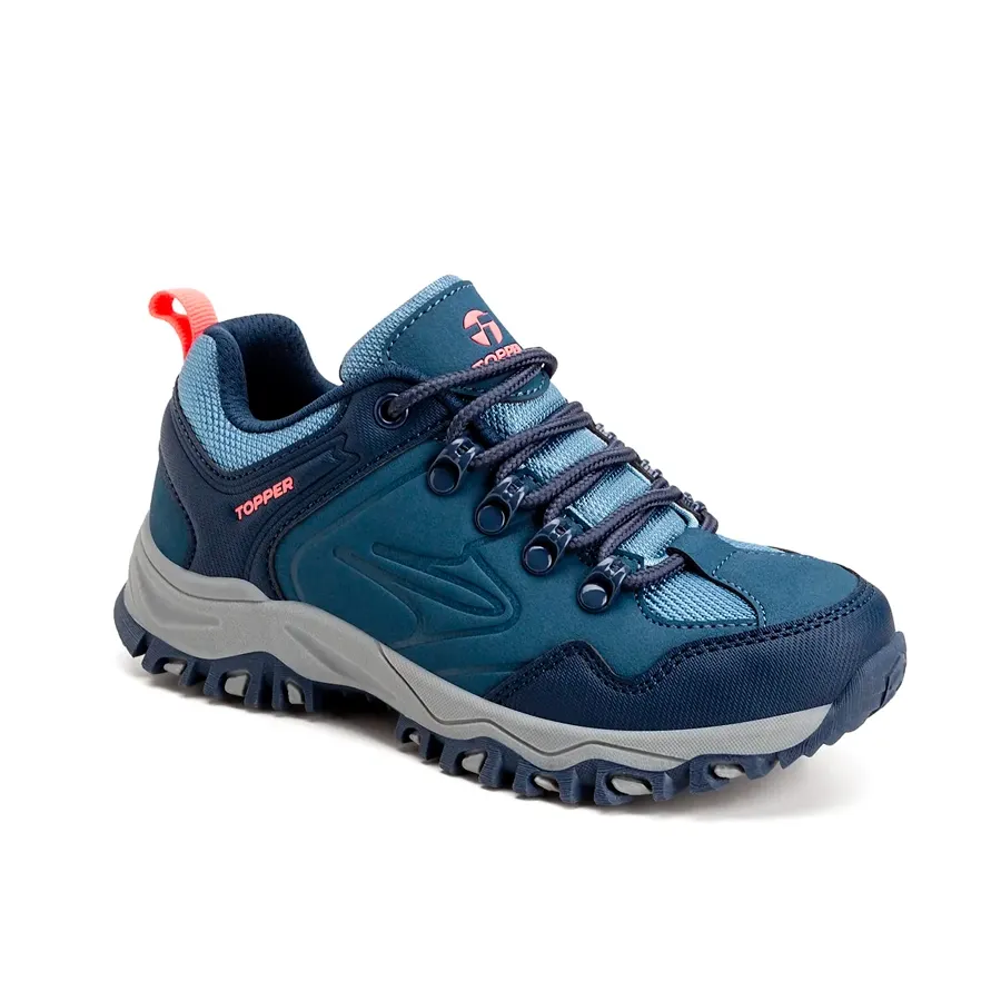 Imagen 1 de 5 de Zapatillas Topper Gondor III Kids-MARINO/CORAL