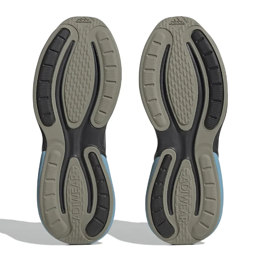 Imagen 4 de 5 de Zapatillas adidas Alphabounce+ Sustainable Bounce-NEGRO/GRIS/NARANJA/CELESTE