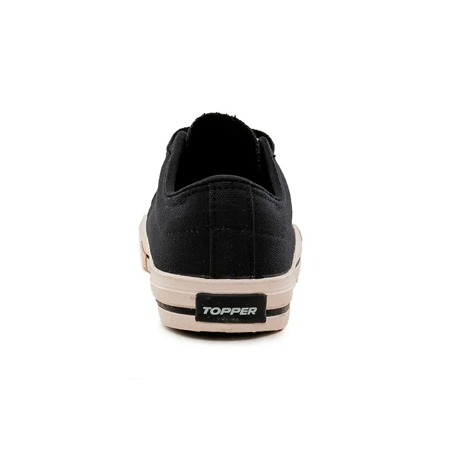 Imagen 4 de 5 de Zapatillas Topper Hyde II Kids-NEGRO/HUESO