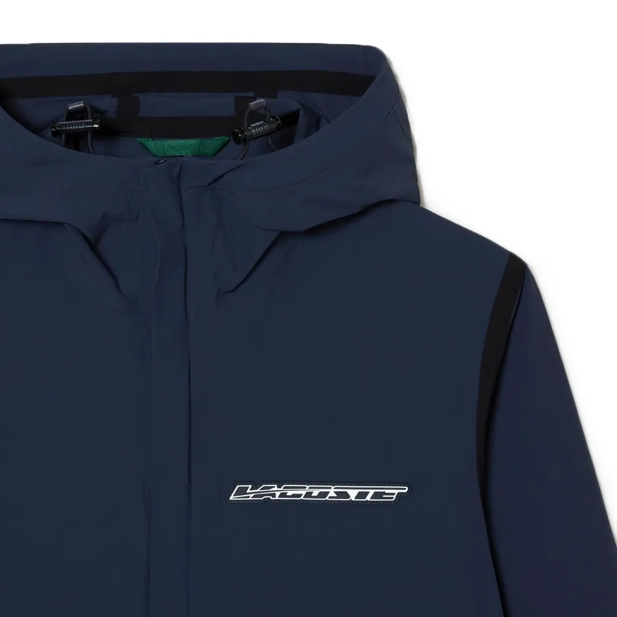 Imagen 5 de 7 de Campera Lacoste streetwear-MARINO/BLANCO