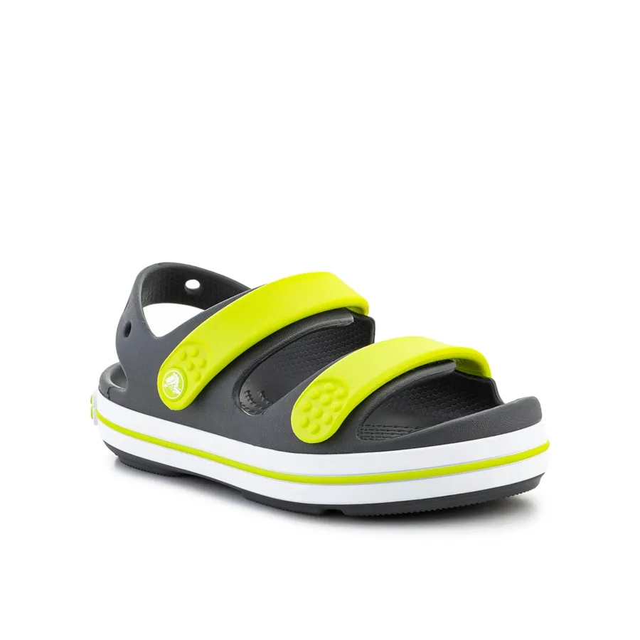 Imagen 1 de 5 de Sandalias Crocs Crocband Cruiser-GRAFITO/LIMA