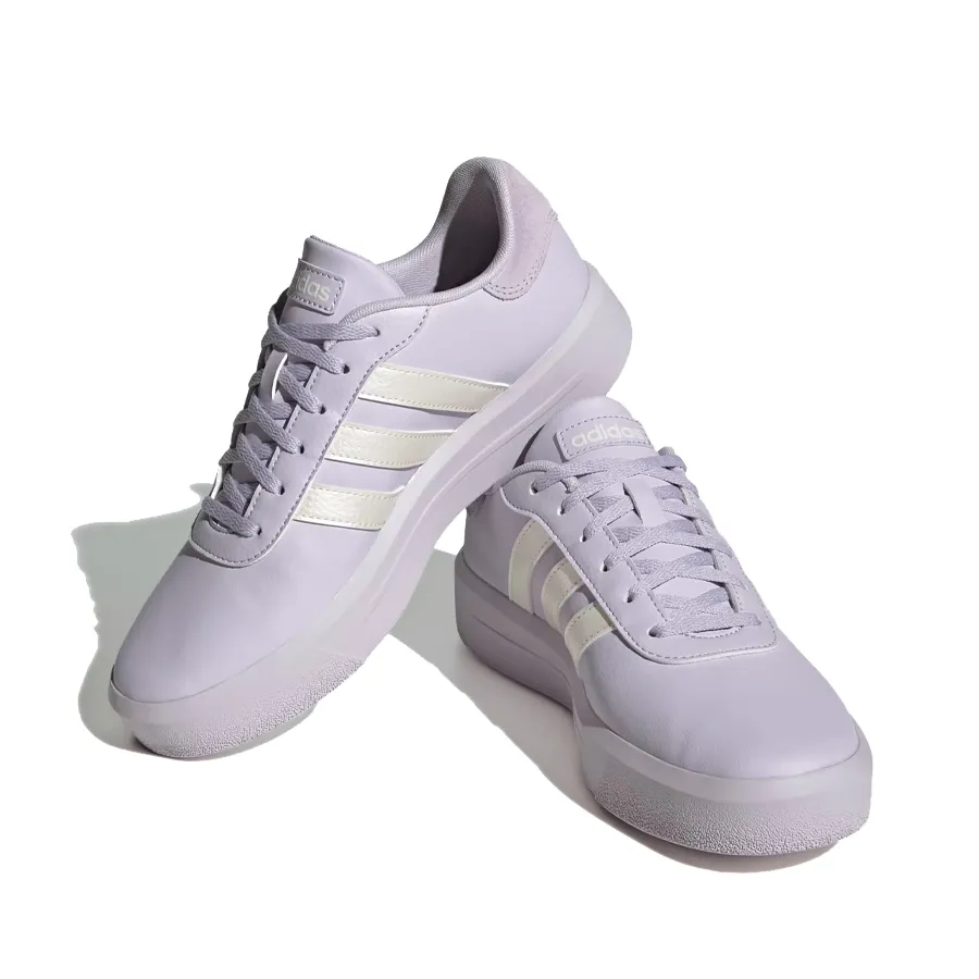 Imagen 2 de 8 de Zapatillas adidas Court Platform-LILA/PLATA