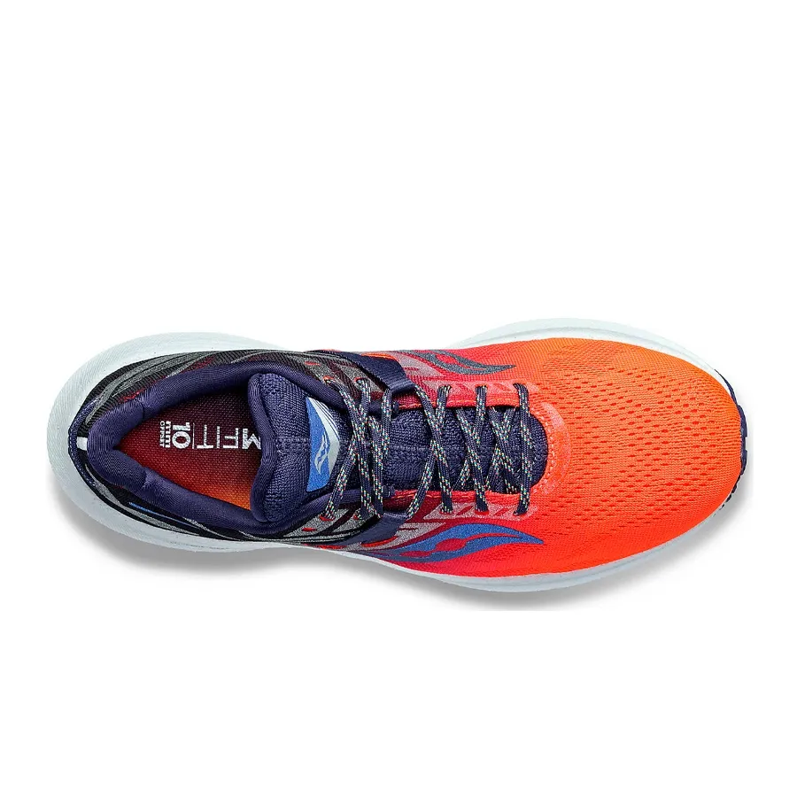 Imagen 3 de 5 de Zapatillas Saucony Triumph 20-NARANJA FLUOR/AZUL