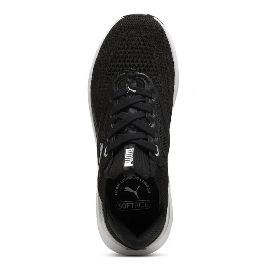 Imagen 3 de 7 de Zapatillas Puma Softride Mayve-NEGRO/PLATA
