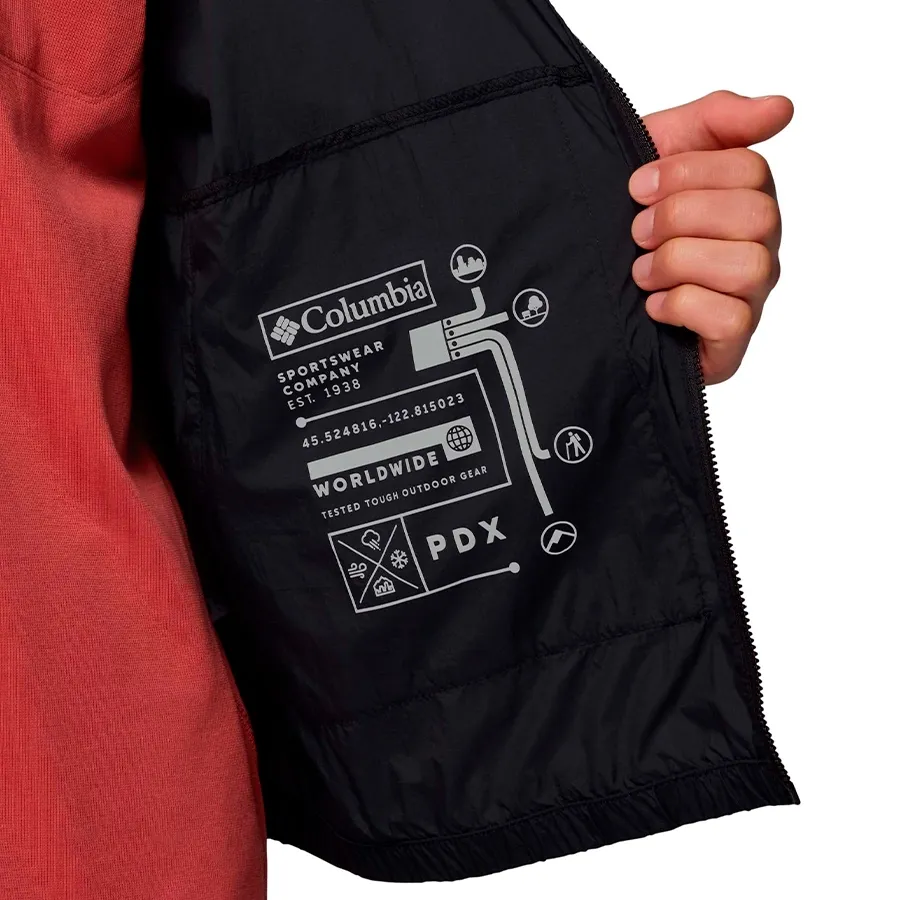 Imagen 6 de 7 de Campera Columbia Street Heights Windbreaker-NEGRO