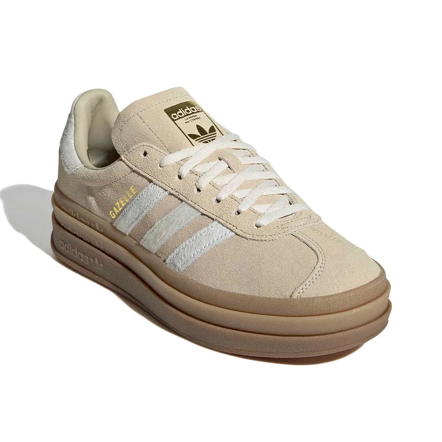 Imagen 1 de 7 de Zapatillas adidas originals Gazzelle Bold-BEIGE/BLANCO
