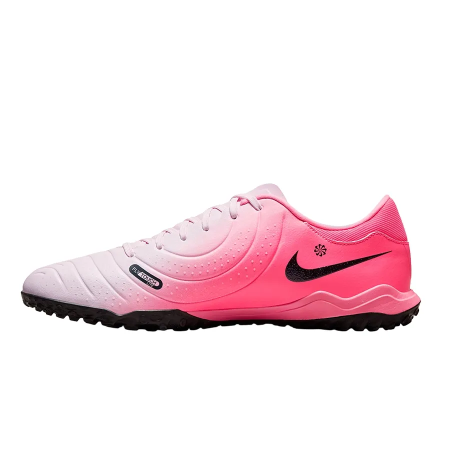 Imagen 2 de 6 de Botines Nike Tiempo Legend 10 Academy Tf-ROSA/BLANCO/NEGRO