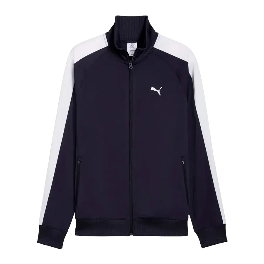Imagen 1 de 3 de Campera Puma Essentials T7 Poly Track-MARINO/BLANCO
