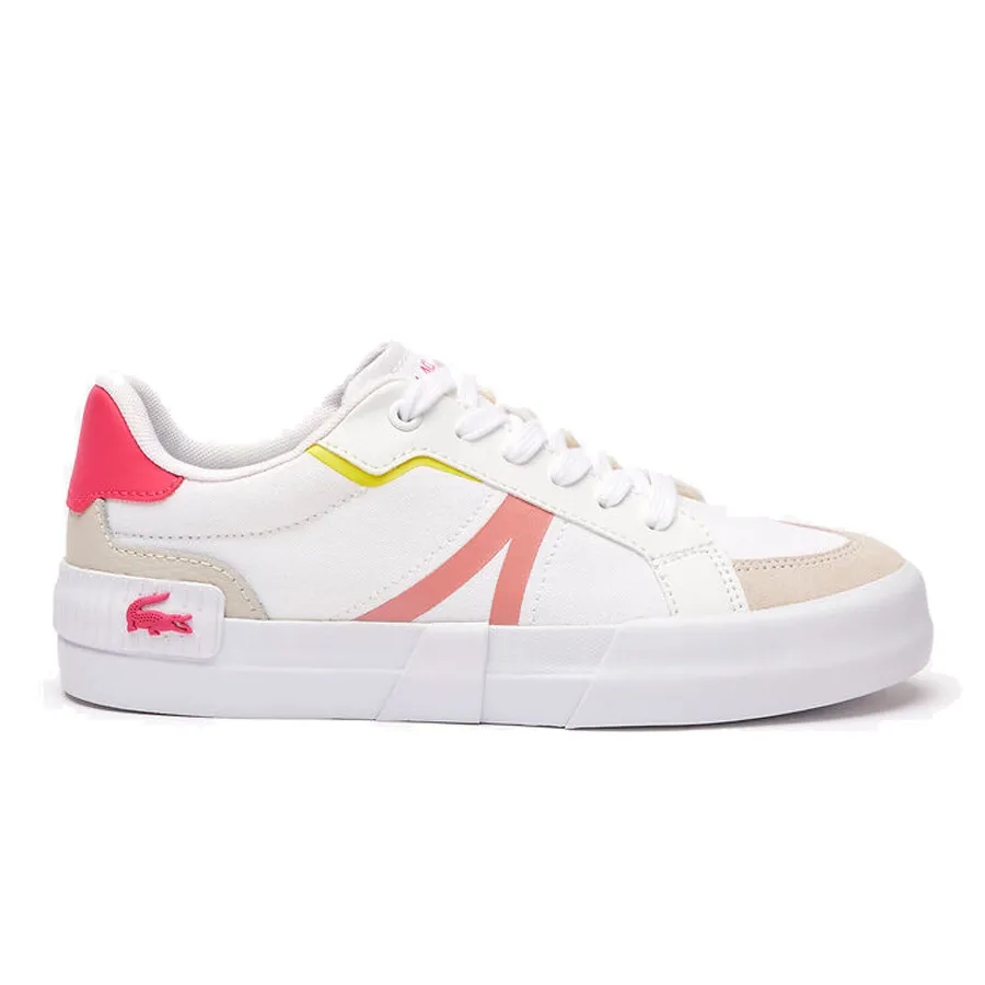 Imagen 0 de 4 de Zapatillas Lacoste L004-BLANCO/GRIS/ROSA