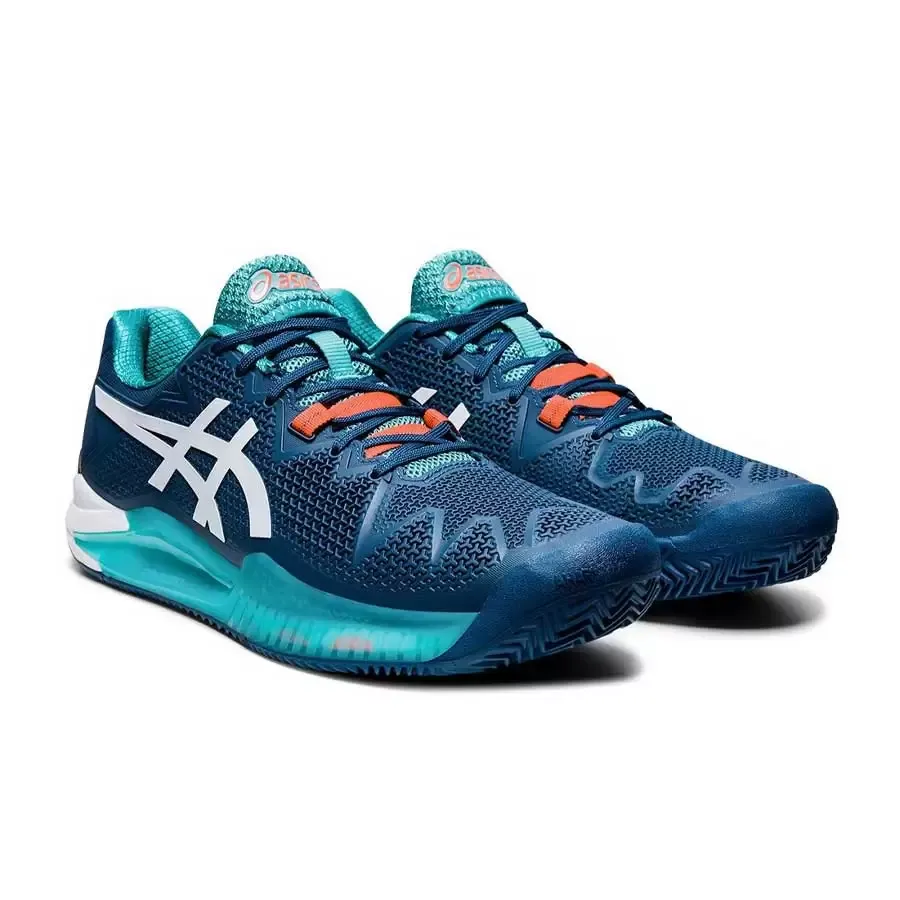 Imagen 0 de 5 de Zapatillas Asics Gel Resolution 8 Clay-MARINO/BLANCO