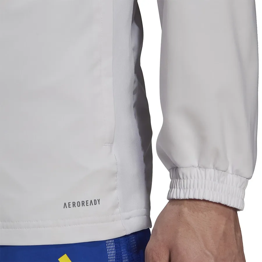 Imagen 4 de 5 de Campera adidas Presentación Tiro Boca Juniors-BLANCO/AZUL/AMARILLO