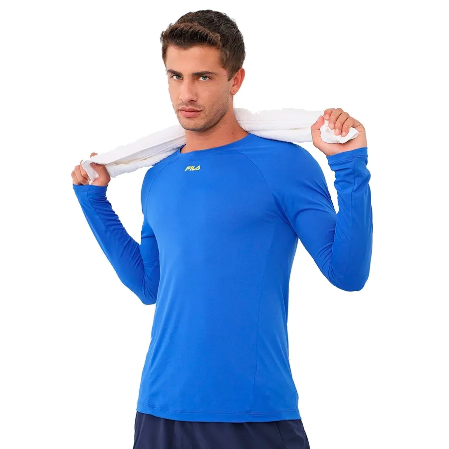 Imagen 2 de 4 de Remera Fila Bio Coat II-AZUL FRANCIA