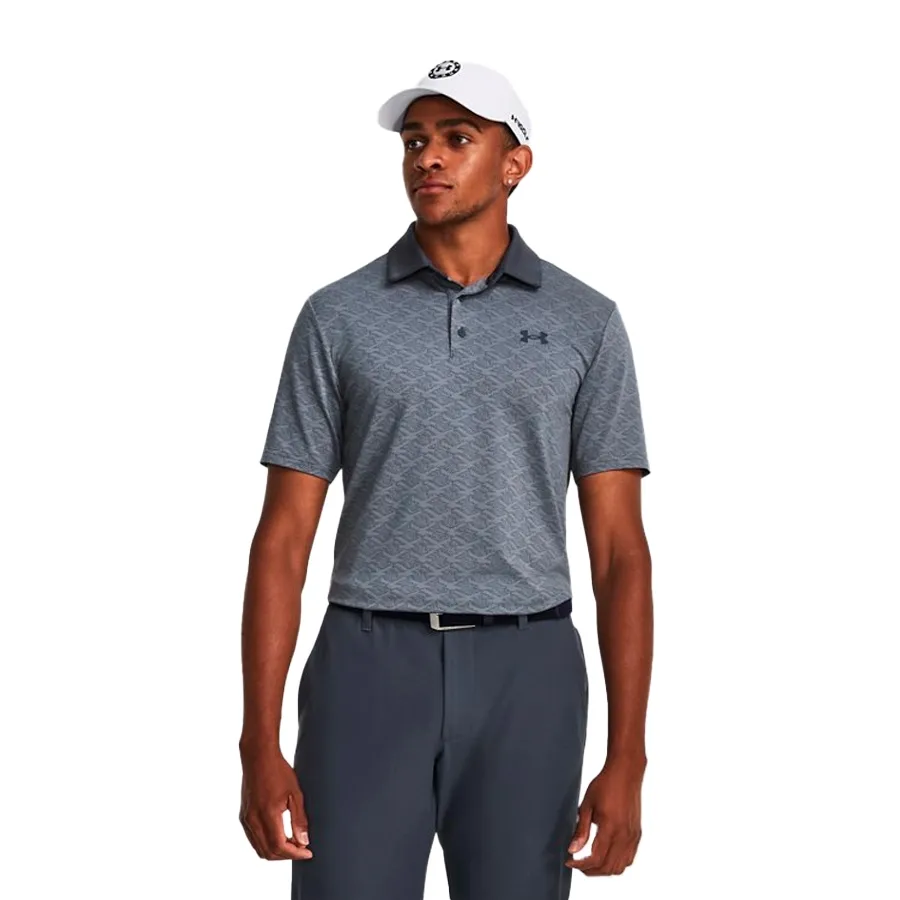 Imagen 0 de 5 de Remera Under Armour Playoff Deuces Jacquard-AZUL