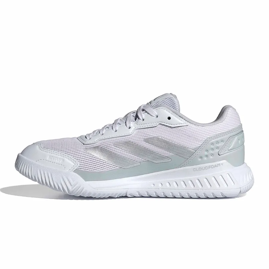 Imagen 3 de 8 de Zapatillas adidas Courtquick Padel-BLANCO/PLATA