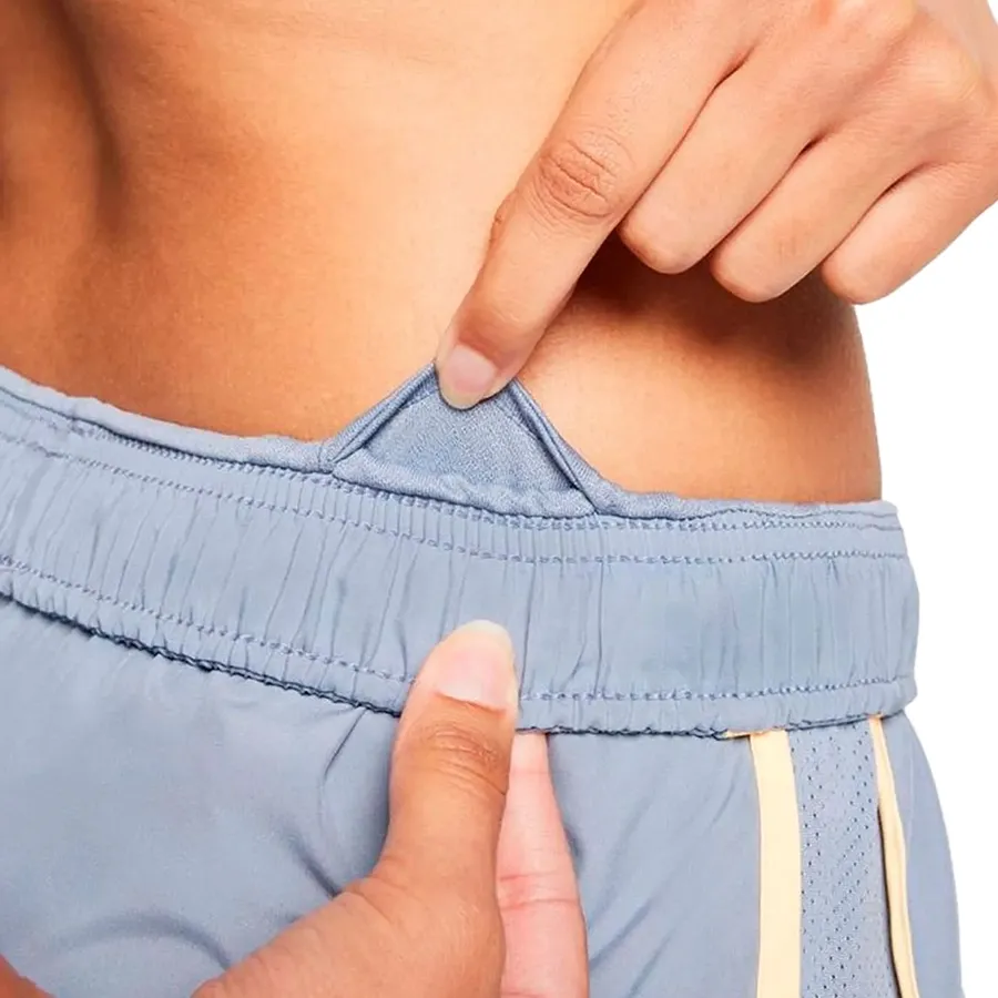 Imagen 2 de 3 de Nike Shorts  Tempo Short-CELESTE/BLANCO