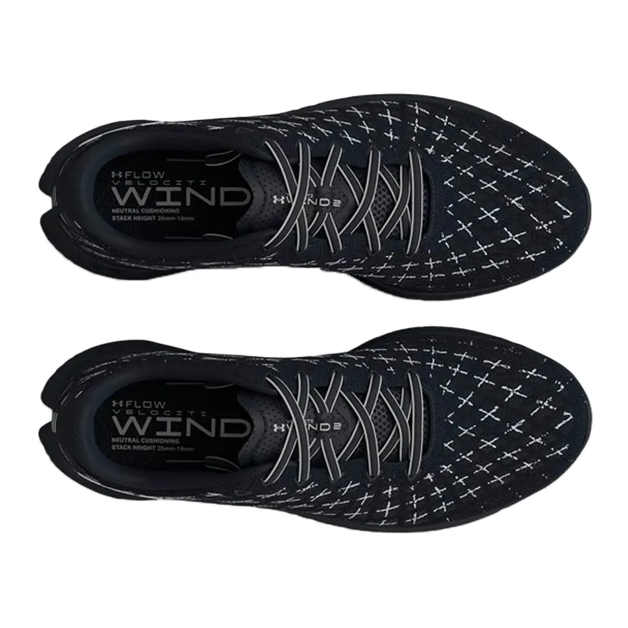 Imagen 3 de 5 de Zapatillas Under Armour Flow Velociti Wind 2-NEGRO/GRIS