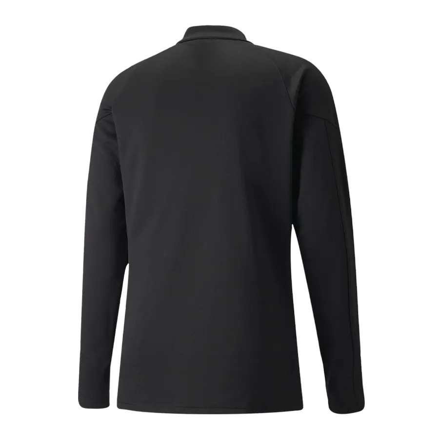 Imagen 1 de 3 de Buzo Puma Individual Final 1/4 Zip-NEGRO/DORADO