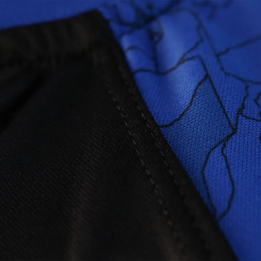 Imagen 4 de 5 de Remera Fiume Sport S/M Entrenamiento Godoy Cruz-NEGRO/AZUL