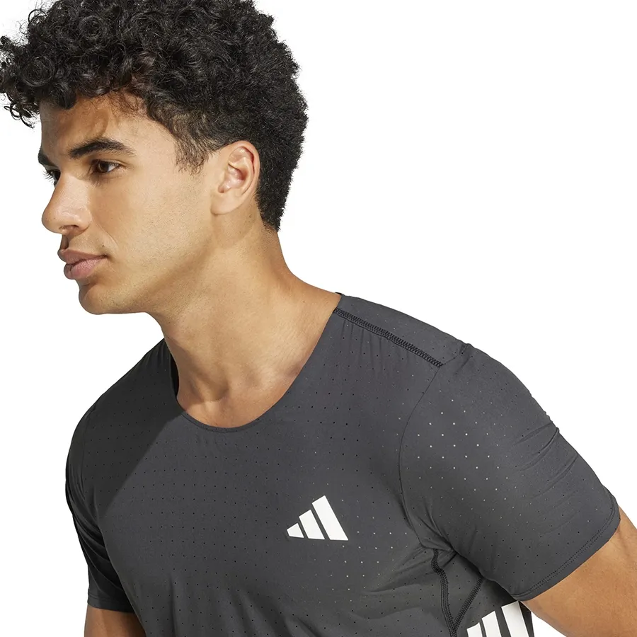 Imagen 2 de 5 de Remera adidas Adizero Running Tee-NEGRO
