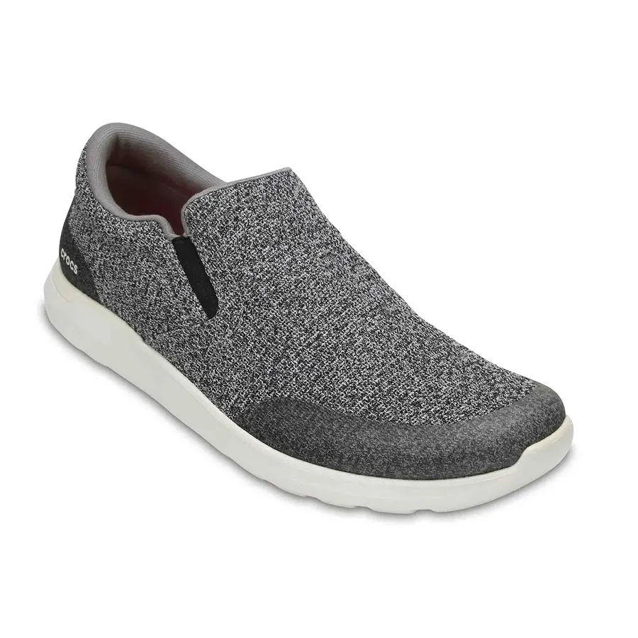 Imagen 4 de 5 de Zapatillas Crocs Kinsale Static Slip On-NEGRO/BLANCO