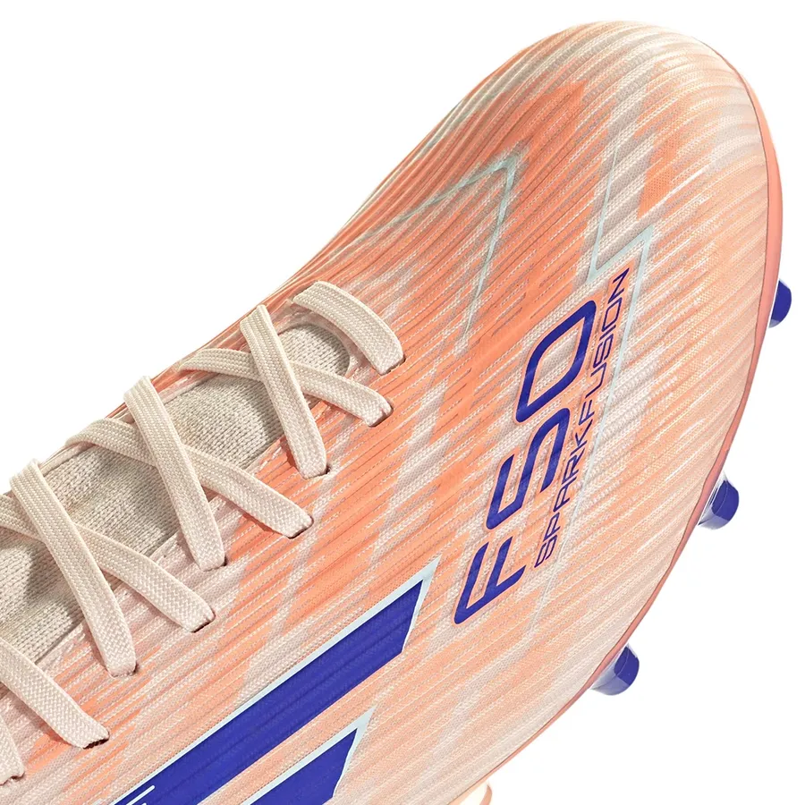 Imagen 5 de 7 de Botines adidas F50 Sparkfusion League-NUDE/NARANJA/AZUL
