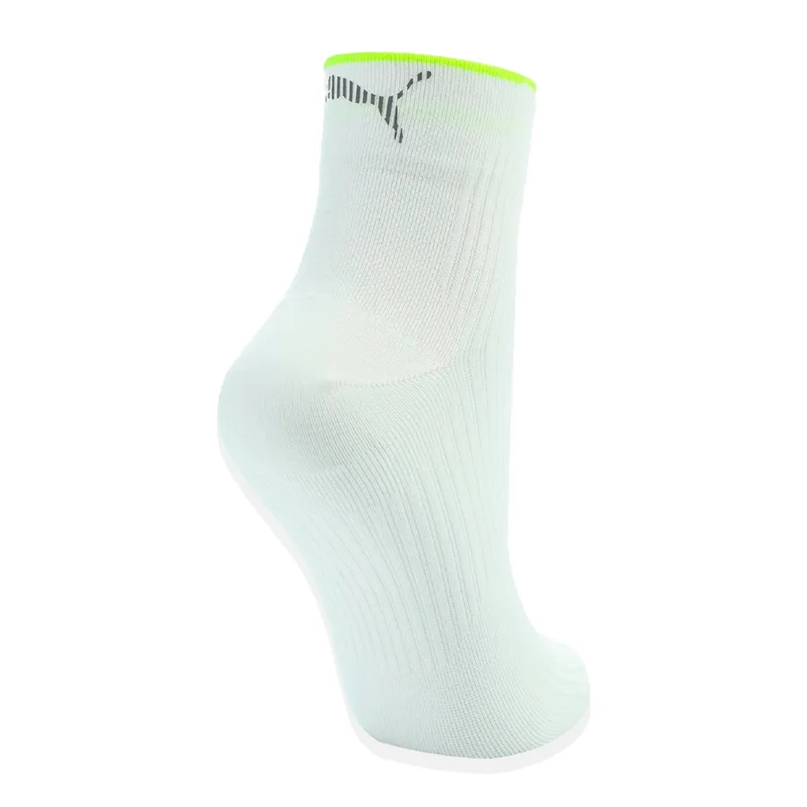 Imagen 1 de 2 de Medias Puma Performance Run Quarter-BLANCO/AMARILLO FLUOR
