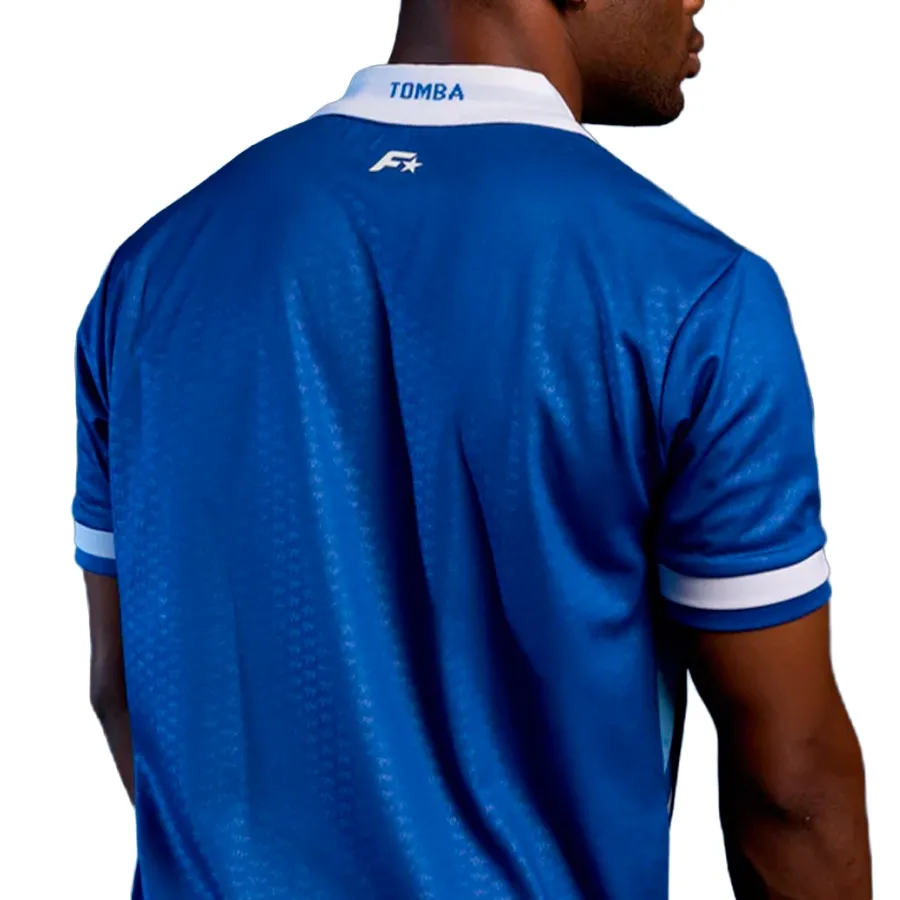 Imagen 4 de 5 de Camiseta Fiume Sport Godoy Cruz 2026-AZUL/BLANCO