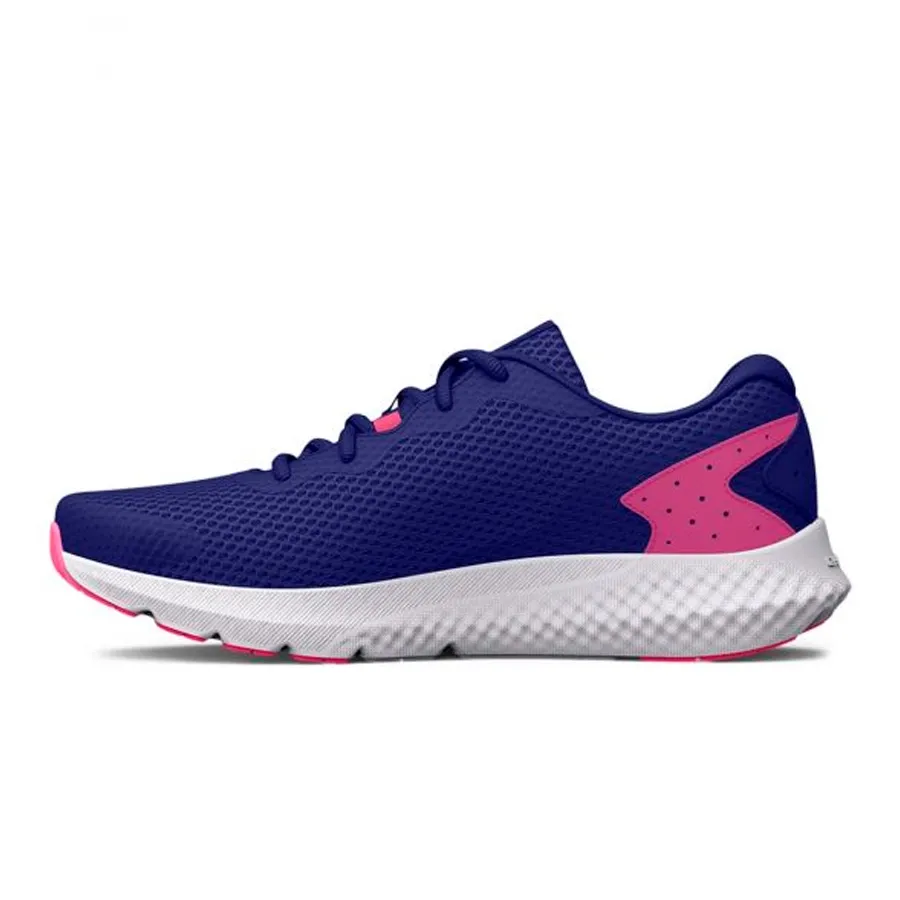 Imagen 2 de 4 de Zapatillas Under Armour Charged Rouge 3-AZUL/ROSA FLUOR