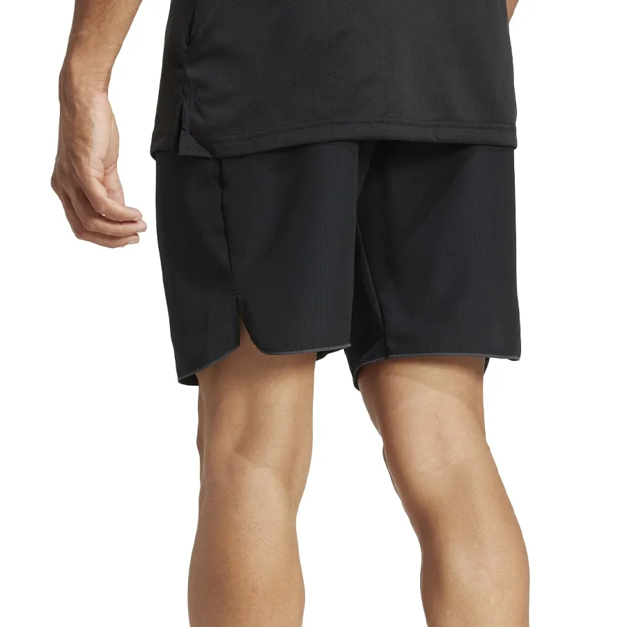 Imagen 1 de 6 de adidas Shorts  Tenis Club Climacool-NEGRO