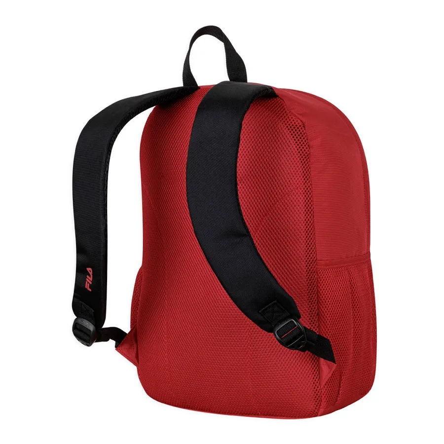 Imagen 3 de 6 de Mochila Fila Dna Letter Classic-ROJO/NEGRO
