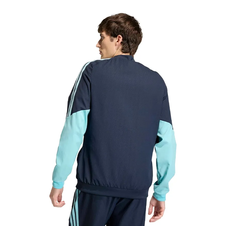 Imagen 2 de 5 de Campera adidas Presentación Afa-MARINO/CELESTE