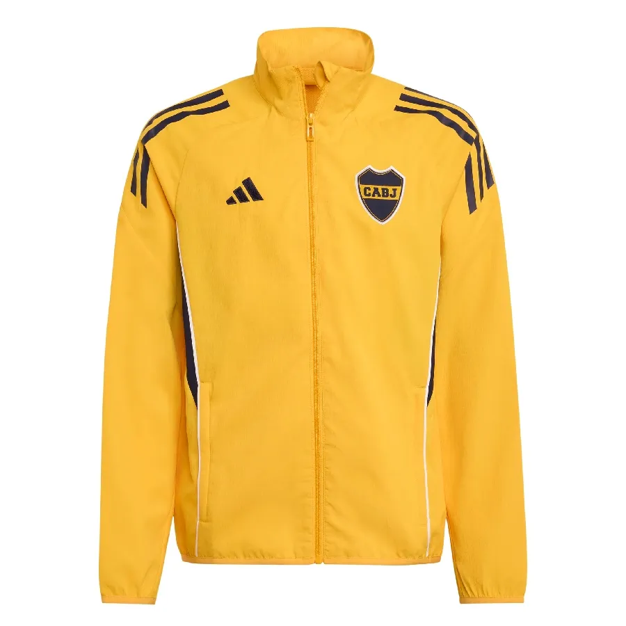 Imagen 2 de 5 de Campera adidas Presentación De Boca Juniors Tiro 25 Competition-AMARILLO