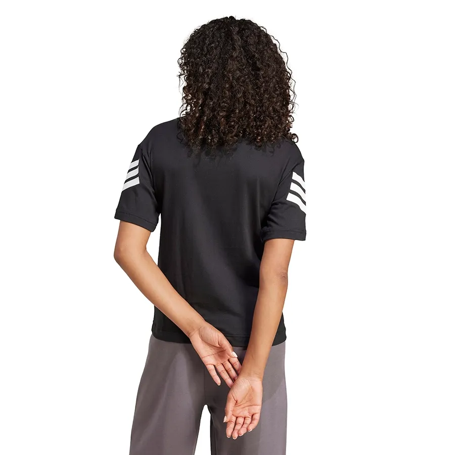 Imagen 1 de 4 de Remera adidas 3 Stripes Future Icons Tee-NEGRO/BLANCO