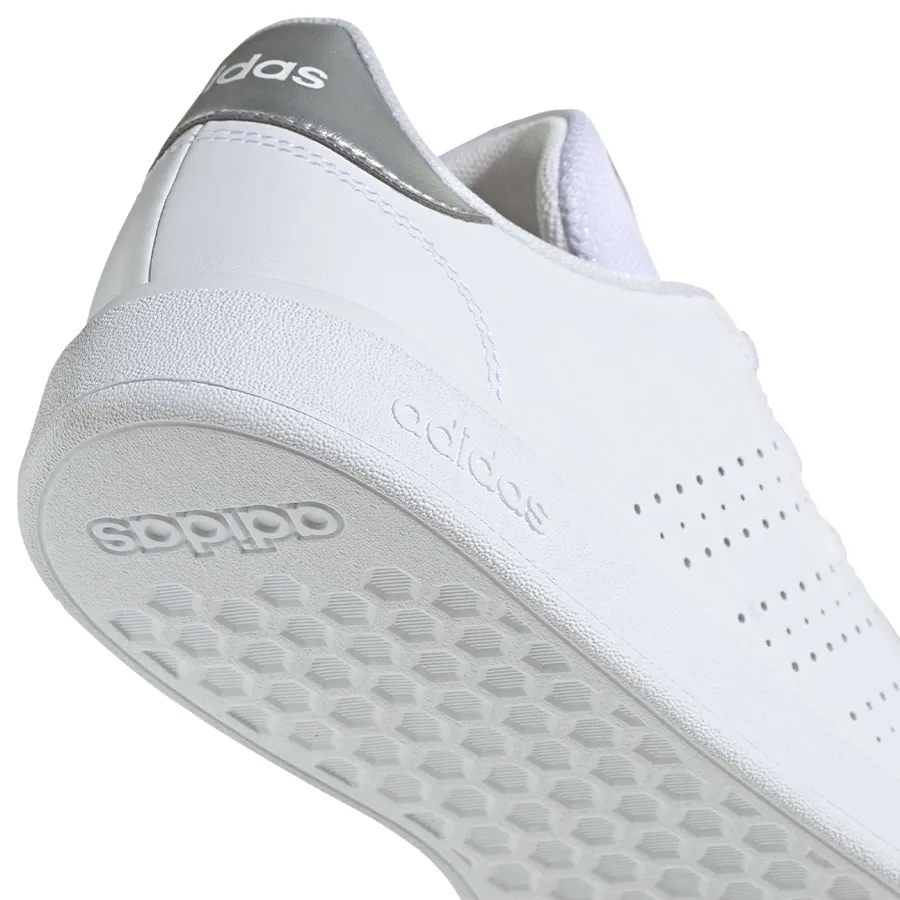 Imagen 6 de 7 de Zapatillas adidas Advantage Base 2.0-BLANCO/PLATA