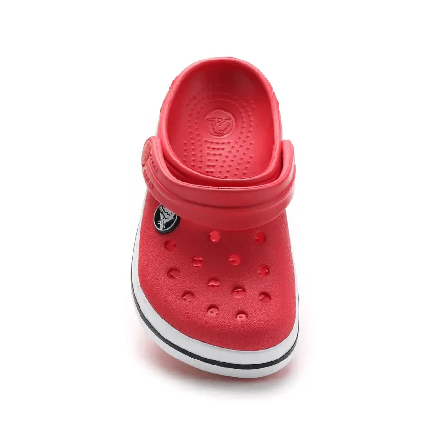 Imagen 2 de 5 de Ojotas Crocs Crocband Kids-ROJO