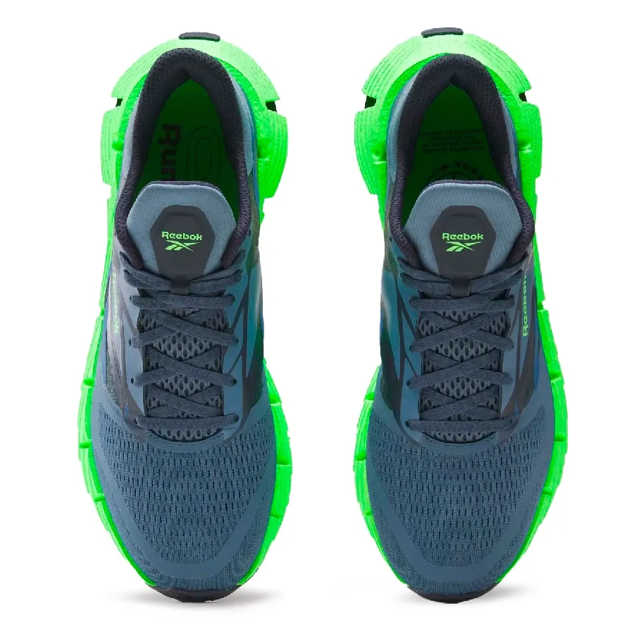 Imagen 4 de 5 de Zapatillas Reebok Floatzig 1-MARINO/NEGRO/VERDE FLUOR