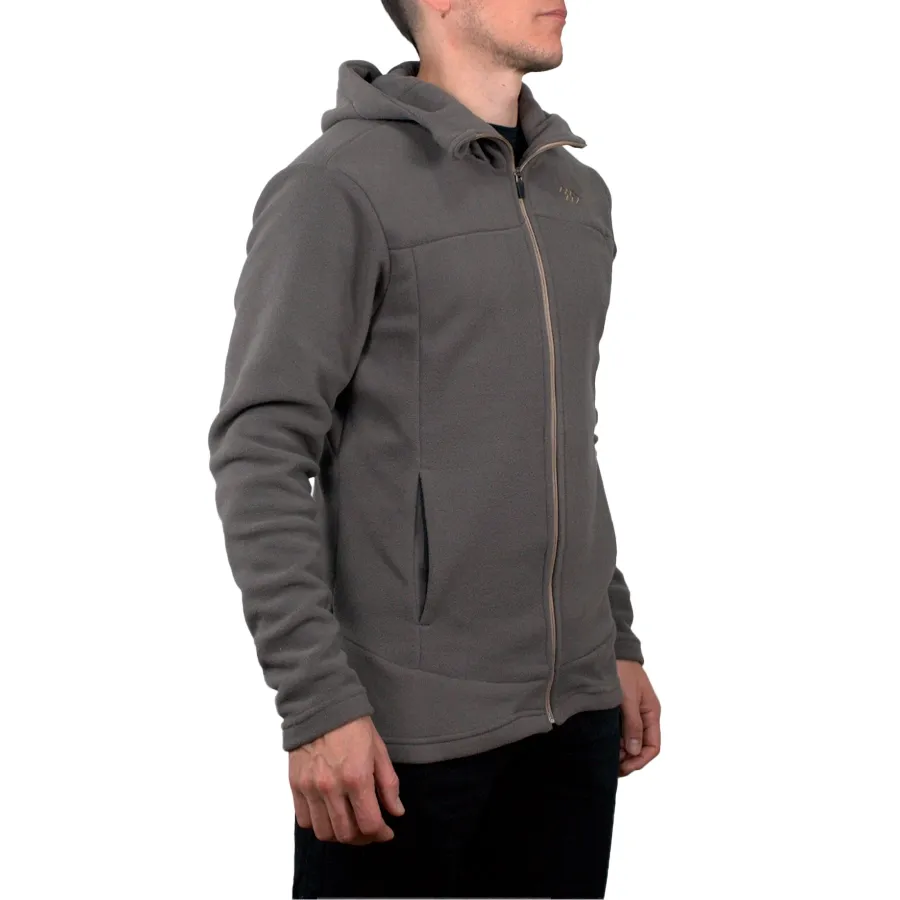 Imagen 1 de 10 de Campera Kamp Micropolar Con Capucha-GRIS