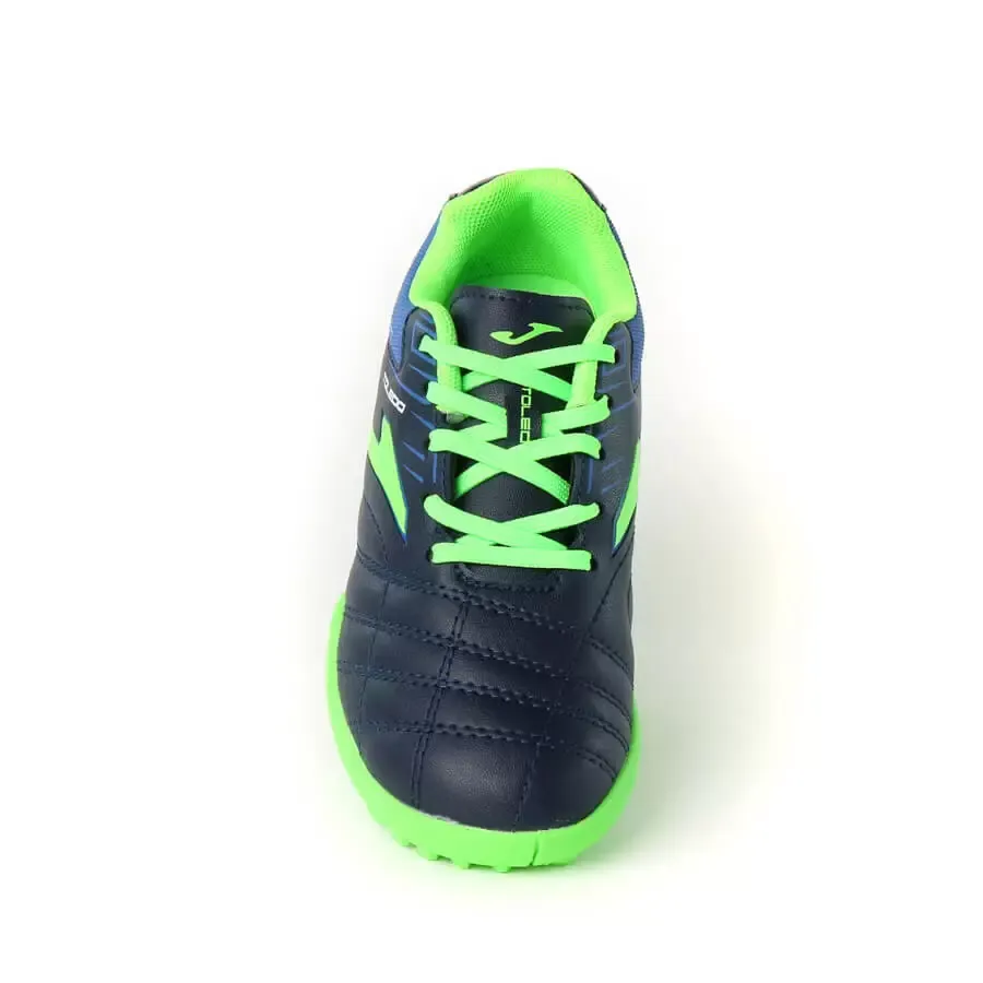 Imagen 2 de 5 de Botines Joma Toledo Turf Jr V2-MARINO/AZUL