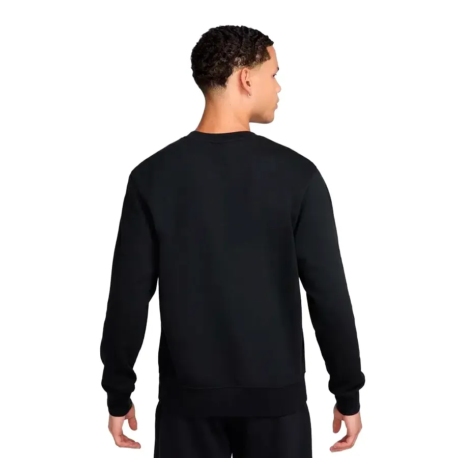 Imagen 1 de 4 de Buzo Nike Club Crew-NEGRO