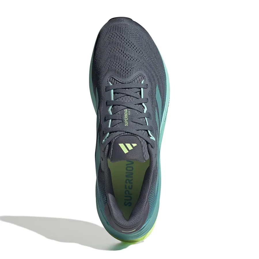 Imagen 3 de 7 de Zapatillas adidas Supernova Rise 2-GRAFITO/VERDE AGUA