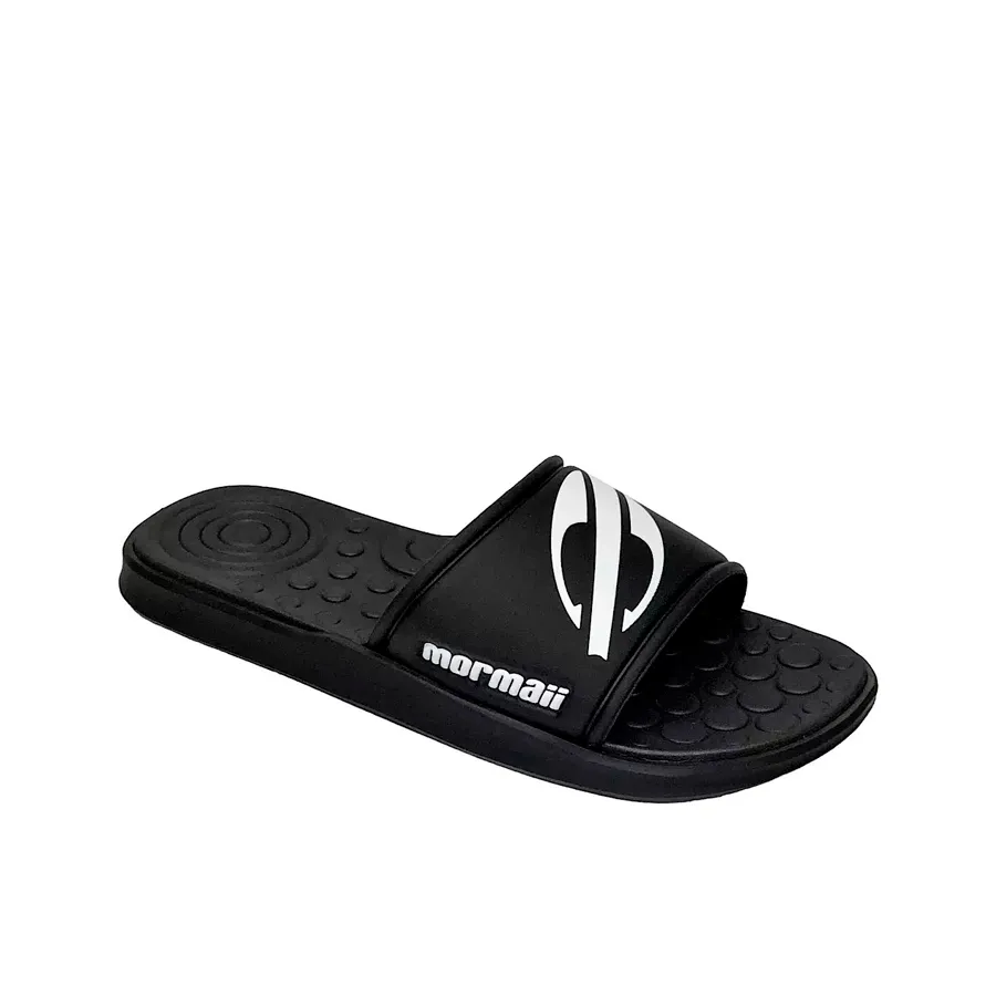 Imagen 1 de 5 de Sandalias Mormaii Quiver Pro Slide-NEGRO/BLANCO