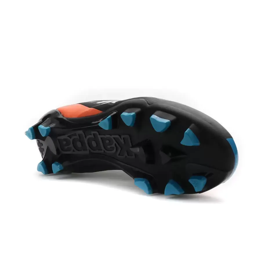 Imagen 3 de 5 de Botines Kappa 4 Soccer Starch Base Fg M-NEGRO/NARANJA