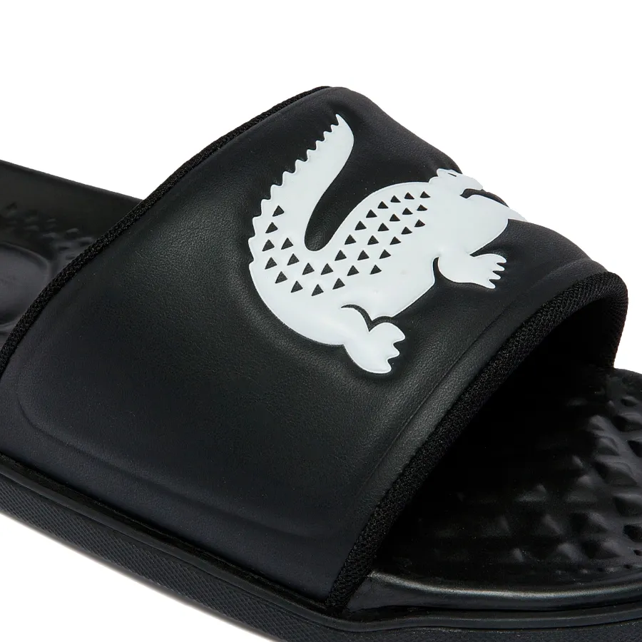 Imagen 4 de 5 de Ojotas Lacoste Sandalias  Croco Dualiste-NEGRO/BLANCO
