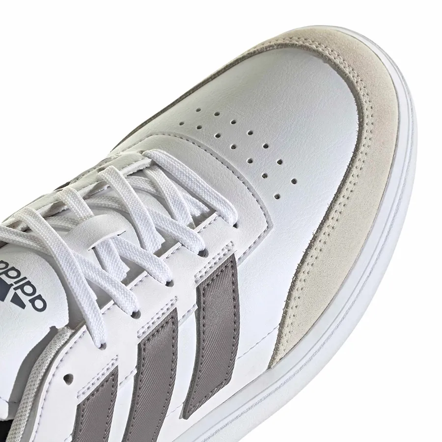 Imagen 5 de 7 de Zapatillas adidas Courtblock-BLANCO/BEIGE/MARRON