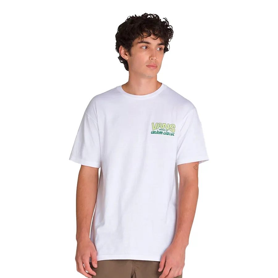 Imagen 0 de 4 de Remera Vans Shop Front-BLANCO/VERDE