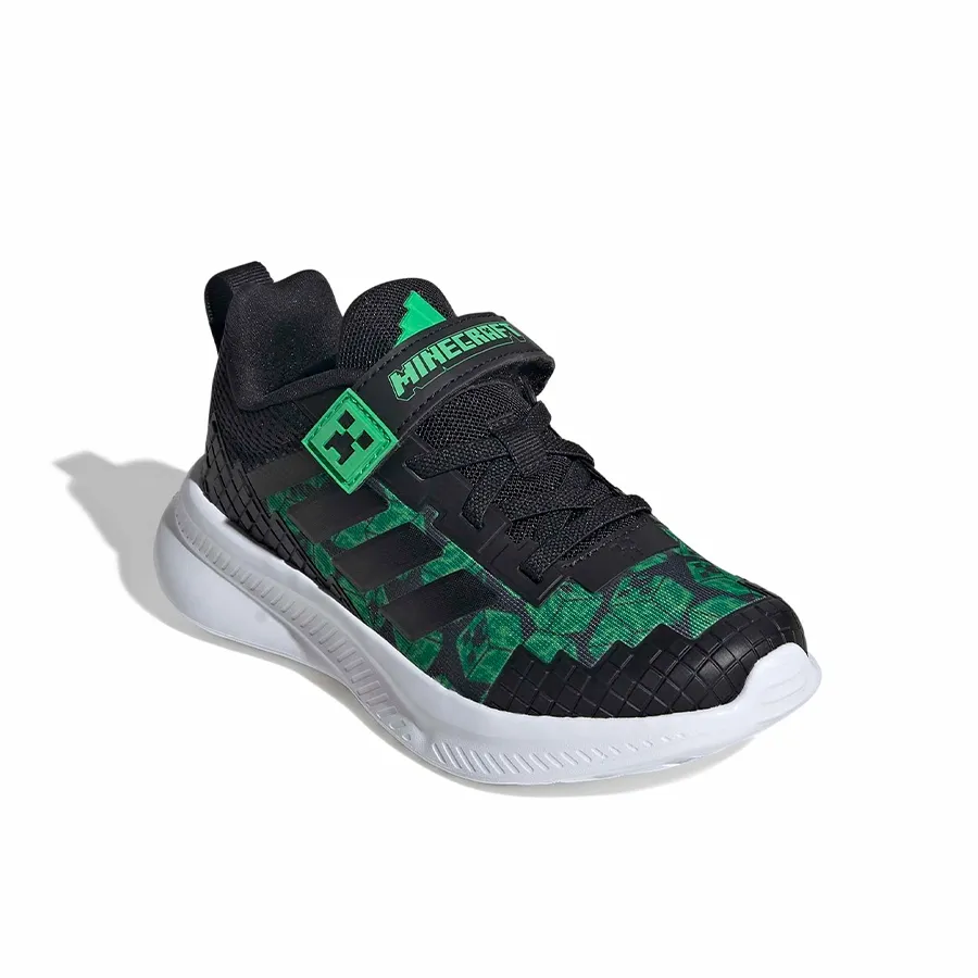 Imagen 2 de 8 de Zapatillas adidas FortaRun 4.0 Minecraft-NEGRO/VERDE