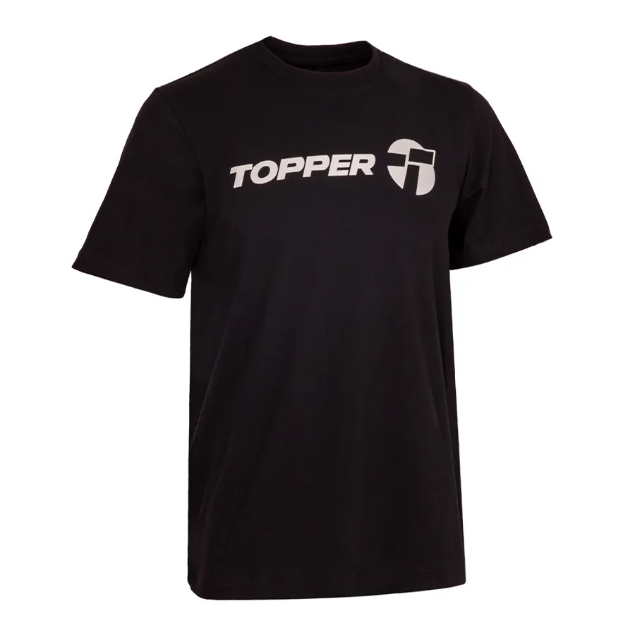 Imagen 0 de 3 de Remera Topper Gtm Mc Brand-NEGRO