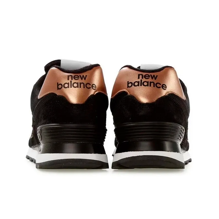 Shoes New Balance Negras Y Doradas Zapatillas New Balance 574